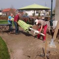 Plaatsen parasols